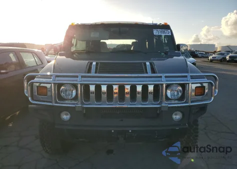 2005 Hummer H2 из США, поврежденный, VIN 5GRGN23U45H105643